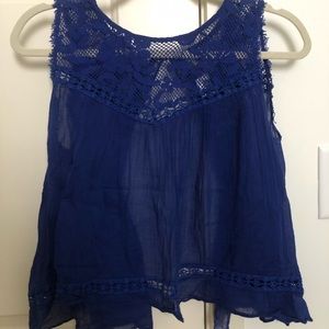 Free People open back top
